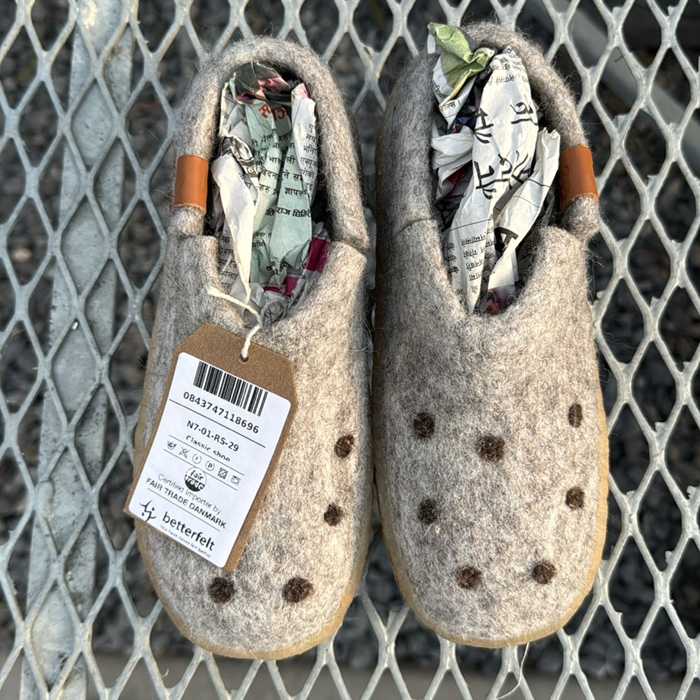 Betterfelt slippers